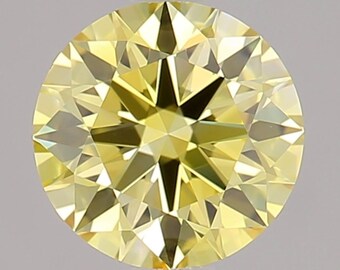 1 CT Fancy Vivid Yellow Lab Grown Diamond | Custom Engagement Ring