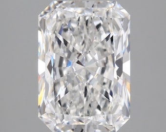 2.50 CT Radiant Cut Lab Grown Diamond | IGI Certified Loose Stone