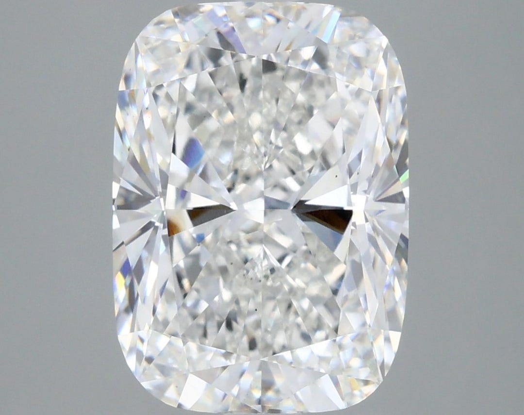 4 CT Cushion Cut Lab Grown Diamond for Engagement Ring - Etsy