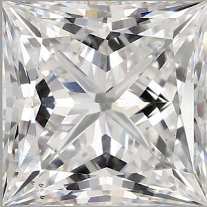 2 CT Princess Cut Lab Grown Diamond | IGI Certified | Custom Engagement Ring | Unique Jewelry | Gift for Her