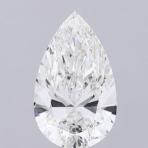 5 CT Pear Lab Grown Diamond E VS1 IGI Certified Loose Diamond for Engagement Ring, Wedding ring, Pear Diamond ring for women