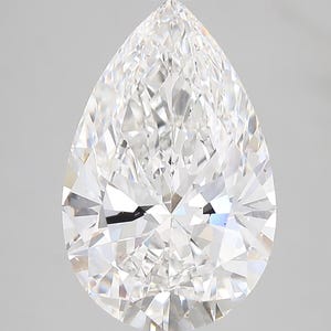 5 CT Pear Lab Grown Diamond E VS1 IGI Certified Loose Diamond for Engagement Ring, Lab diamond ,Emerald cut rings ,