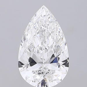 5 CT Pear Lab Grown Diamond E VVS2 IGI Certified Loose Diamond for Engagement Ring, Ethical Man Made Gemstone, Luxury Bridal Jewelry Gift
