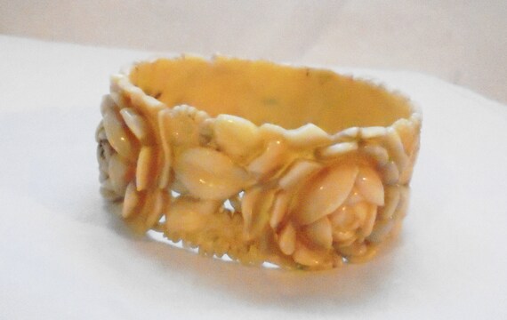 Plus size Celluloid Bangle Bracelet