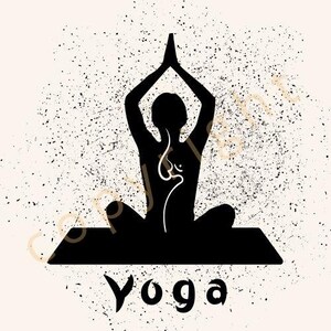 Logo de tapis de Yoga, Logo de Kundalini, Symbole spirituel yoga, Logo de relaxation, Logo carte de visite bien être, Logo studio de Yoga