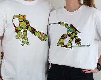 Comfort Colors® Ninja Group T-Shirt,Ninja Halloween Shirt,Turtles Matching Tee,Turtles Family Tee,Turtles and Shells,Birthday Ninja Costume