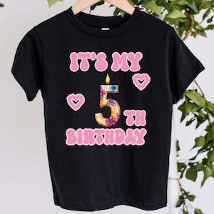 It&#39;s My Birthday Shirt, Personalised It&#39;s My Birthday Shirt, Birthday Girl Shirt, Birthday Shirt, Kids Birthday Gift, Custom Birthday Shirt