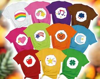 Custom 42 Symbolic Bear T-Shirts: Matching Nostalgia Friends Crew