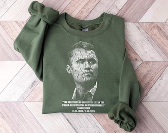 Charlie Kirk Memorial Shirt: RIP Tribute Sweatshirt and Hoodie, Justice for Charlie Kirk, Charlie Kirk Quote Shirt, American Patriot Shirt