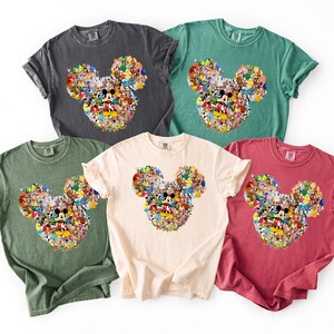 Comfort Colors® Walt Disney World T-Shirt,Disney Trip Shirt,Disney World 2026,Magic Kingdom Shirt,Mickey and Friends Shirt image 2