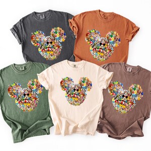 Comfort Colors® Walt Disney World T-Shirt,Disney Trip Shirt,Disney World 2026,Magic Kingdom Shirt,Mickey and Friends Shirt image 16