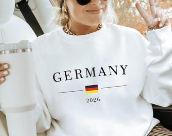Germany Soccer T-Shirt 2026, German Flag Tee,Football Fan Shirt,Deutschland Supporter Sweatshirt, Soccer Lover Gift,European Football Hoodie