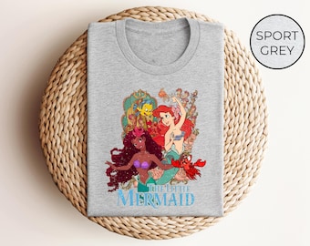 The Little Mermaid Tee, Disney Mermaid Shirt, The Little Mermaid Life, Disney Shirt, Princess Ariel Shirt, Disneyland Trip Shirt, Couple Tee