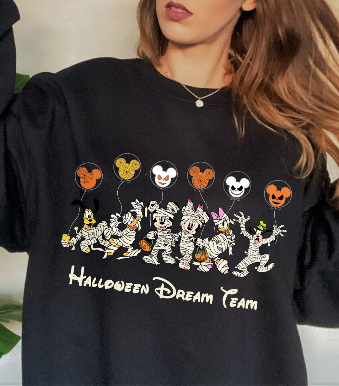 Halloween Disney Sweatshirt, Scary Disney Sweat, Disney Halloween ...
