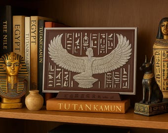 古代エジプトの象形文字が刻まれた石の壁掛け装飾 - Etsy 日本