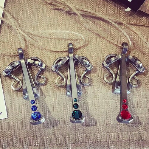 Horseshoe Nail Fivepoint Star Ornament or Wall Decoration Etsy Israel