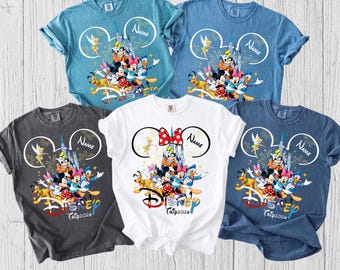 Camiseta personalizada de viaje a Disney 2026, camiseta de viaje a Disney, camiseta de vacaciones familiares de Disney, camiseta familiar a juego de Disney, camiseta familiar de Disney World 2026