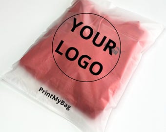 Bolsas de plástico con cierre hermético esmerilado personalizadas para empacar ropa interior.