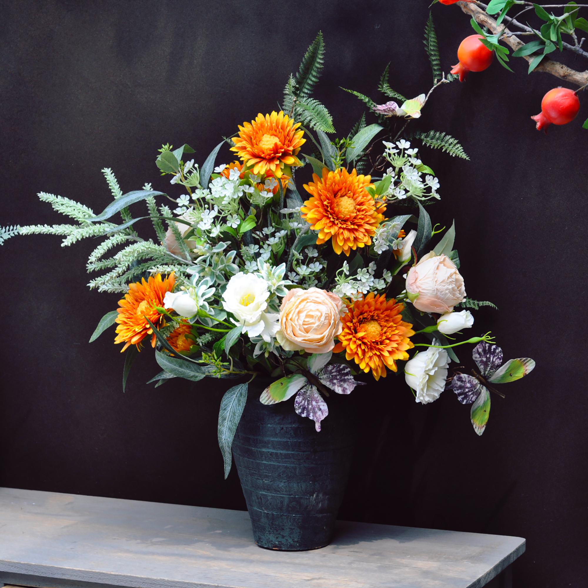 Sunflower Peony Rustic Bouquet