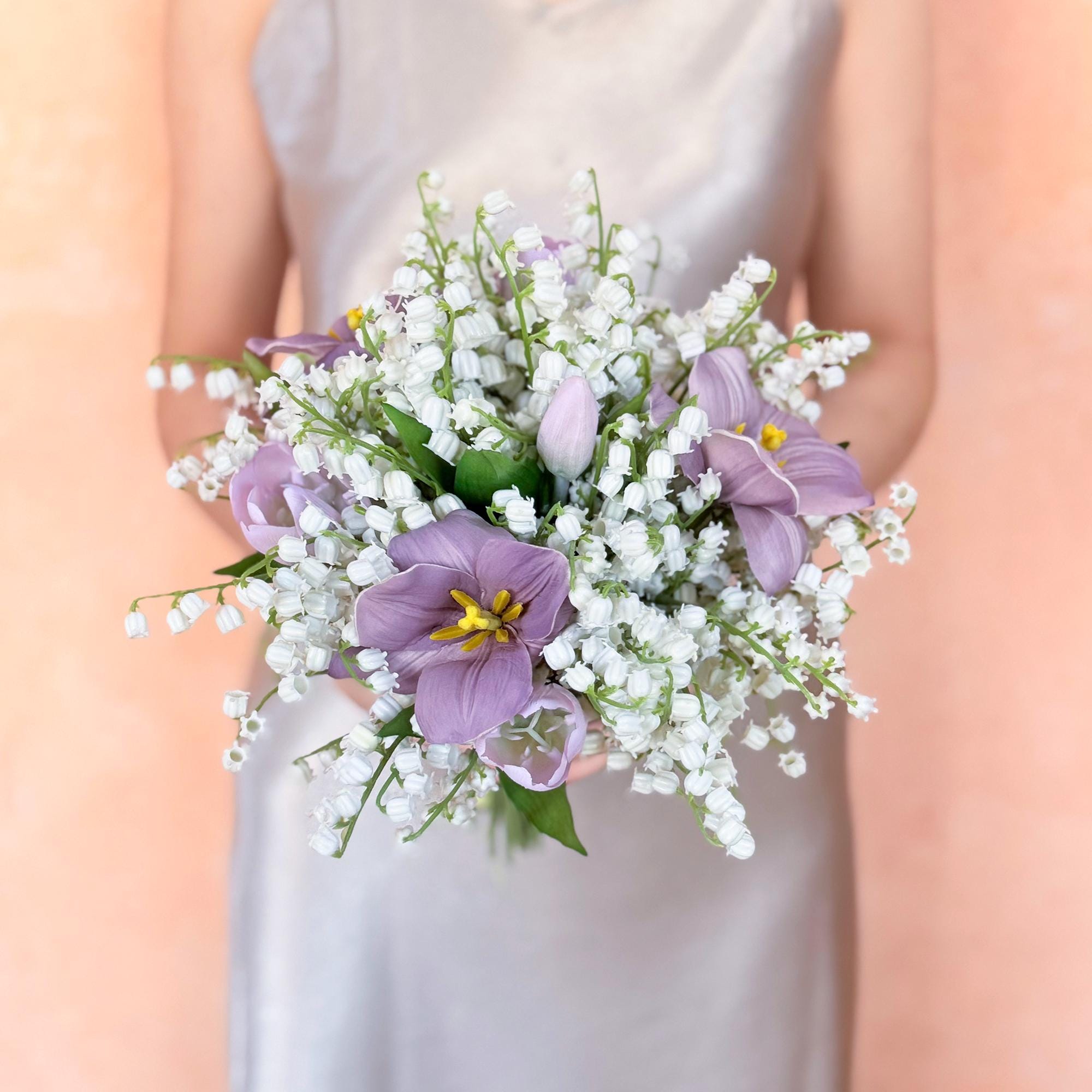 Lily Of The Valley Iris Tulip Bouquet