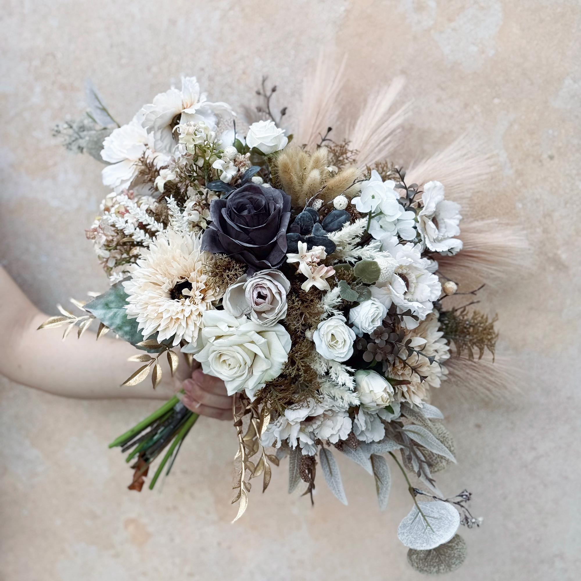 Dried Wildflower Bridal Bouquet