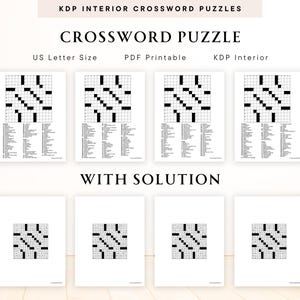 crossword puzzle