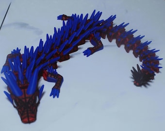 Spidey Dragon ~ 3D Printed ~ Flexi Toy ~ Fidget