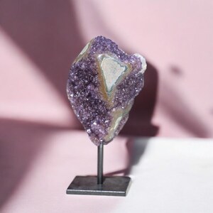 Rare Amethyst Geode on Stand - Amethyst Decoration - High Quality Amethyst