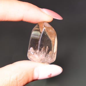 Small Natural Citrine Tumbled Point, Tiny Citrine Points, Citrine Free Form, Crystal for Wealth