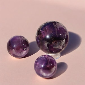 High Quality Amethyst Sphere - Crystal Sphere, AAA Amethyst, Amethyst Crystal, Magic Ball, Magic Crystal, Spiritual Decor, Crystal Decor