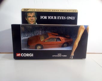 Vintage Corgi 'james Bond 007' Lotus Esprit : - Etsy