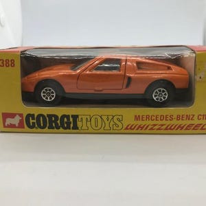 Miniature Gama 1/43 - Mercedes C111 Orange - Collection - Très Bon État