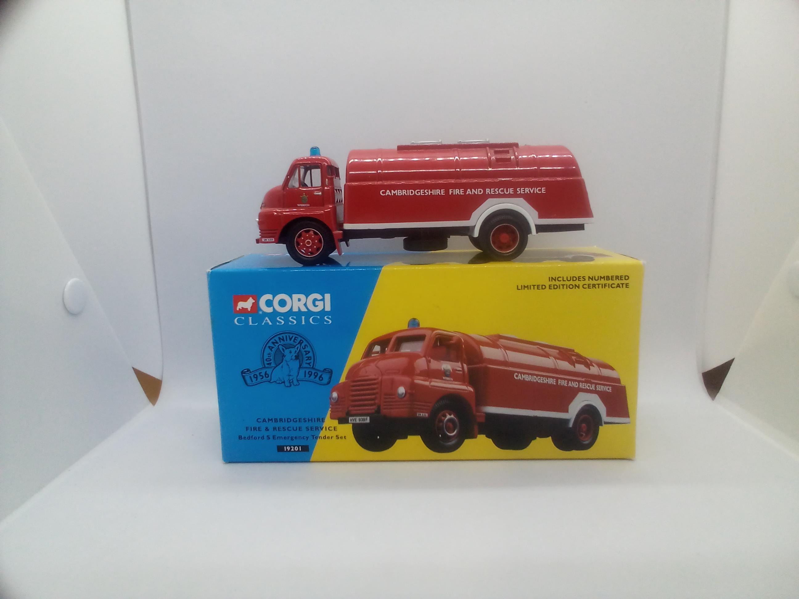 Corgi Classics Bedford S Emergency Tender Set 