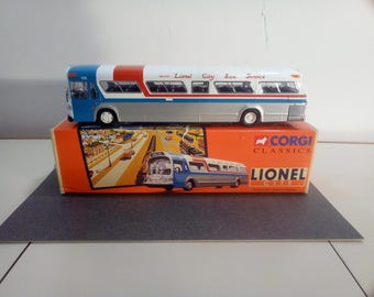 Vintage 1970s Corgi 701 Hi Speed Inter-city Mini Bus Made in Great