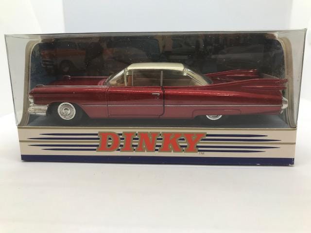 Vintage Dinky Diecast 1959 Cadillac Coupe De Ville, #DY-7, Mint in