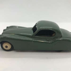1950s Vintage Dinky 157 Jaguar XK120 Coupe Toy Collectible