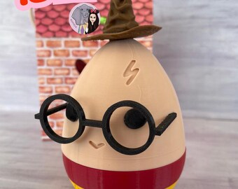 ハリーP イースターエッグ 3Dプリントファイル – キャンディ容器、キンダーエッグホルダー (STL)