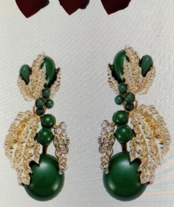 Emerald Green 14K Gold Plated Sterling Silver Thick Huggie Earrings - Round Earrings in dangle Gold, White Gold and Yellow Gold Plating