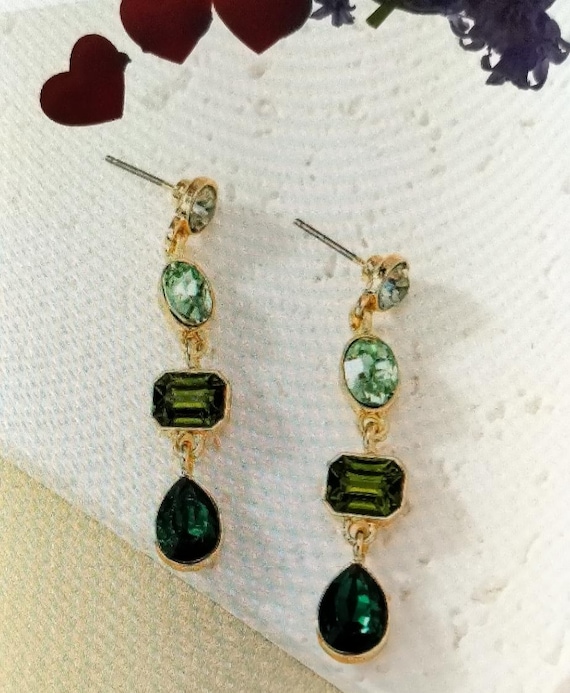 Gold Filled Plated Screw Back, Stud Sterling Silver Drop Dangle Earrings for Women