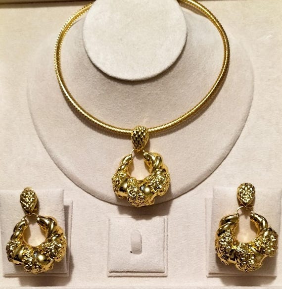 24k Splendid 2pcs Geometric Bridal Jewellery Sets