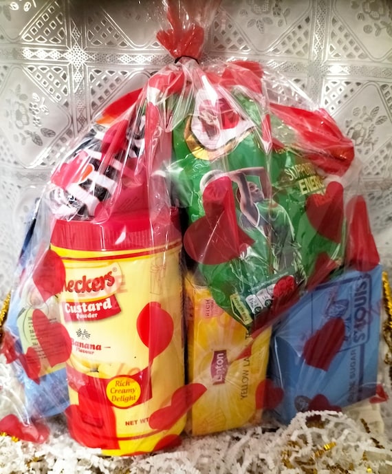 Afro Caribbean African, Nigeria Gift Food/Snacks Box – Award-Winning Set-in Presentation box