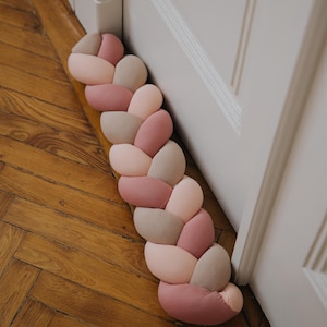 custom length draft excluder custom made draft door stopper under door draft blocker draft stopper door beach Braided window draft stopper