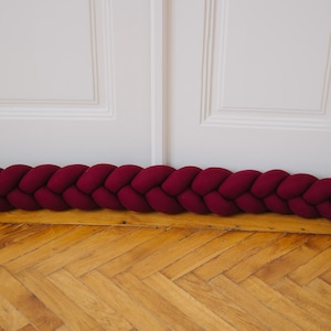 Draft Stopper Door Hanging Window Draft Blocker Braided Door Stopper Knotted draft protector
