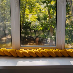 Draft Stopper Door Hanging Window Draft Blocker Braided Door Stopper Knotted draft protector