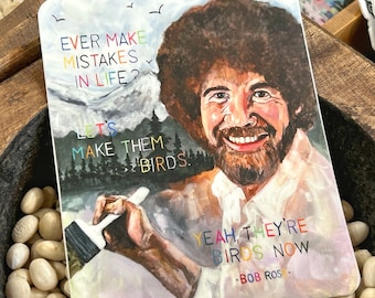 2.75" x 3.5" Artist Bob Fan Art Sticker