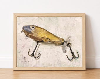 Fine Art Print - Vintage Fishing Lure No. 2 - 8"x10" on Deep Matte Paper