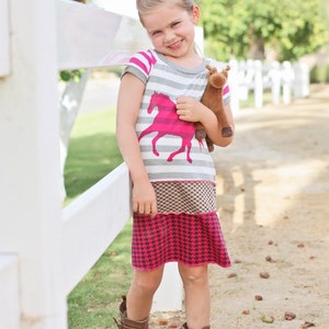 DIY PDF Pattern and Tutorial - The Sienna Dress 2.0 - Sizes 6M to 4T