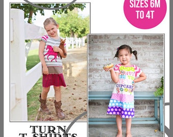 DIY PDF Pattern and Tutorial - The Sienna Dress 2.0 - Sizes 6M to 4T