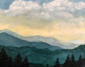 Fine Art Print - Great Smoky Mountains - 8"x10" on Deep Matte Paper