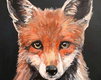 Fine Art Print - Fox - 8"x10" on Deep Matte Paper